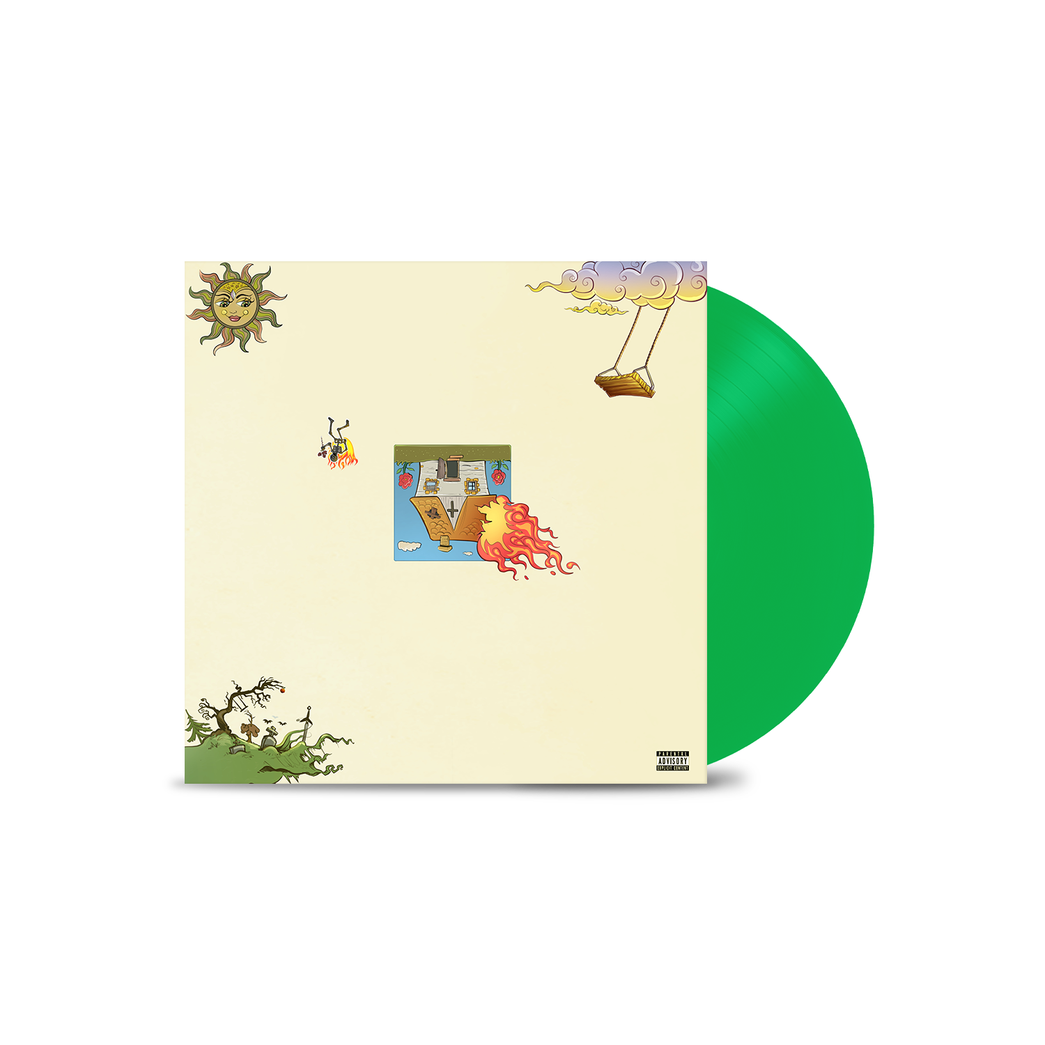 Rema - Rave and Roses: Green Vinyl LP